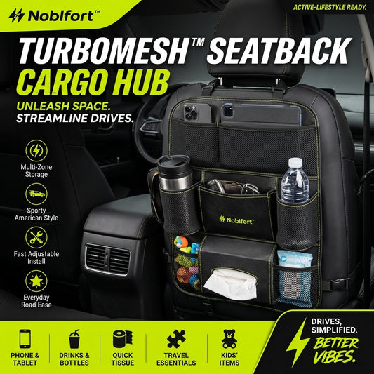 Noblfort™ TurboMesh Seatback Cargo Hub