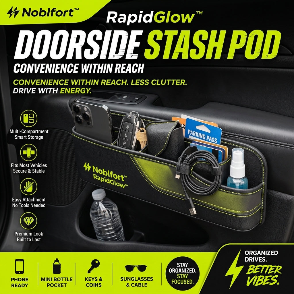 Noblfort™ RapidGlow DoorSide Stash Pod
