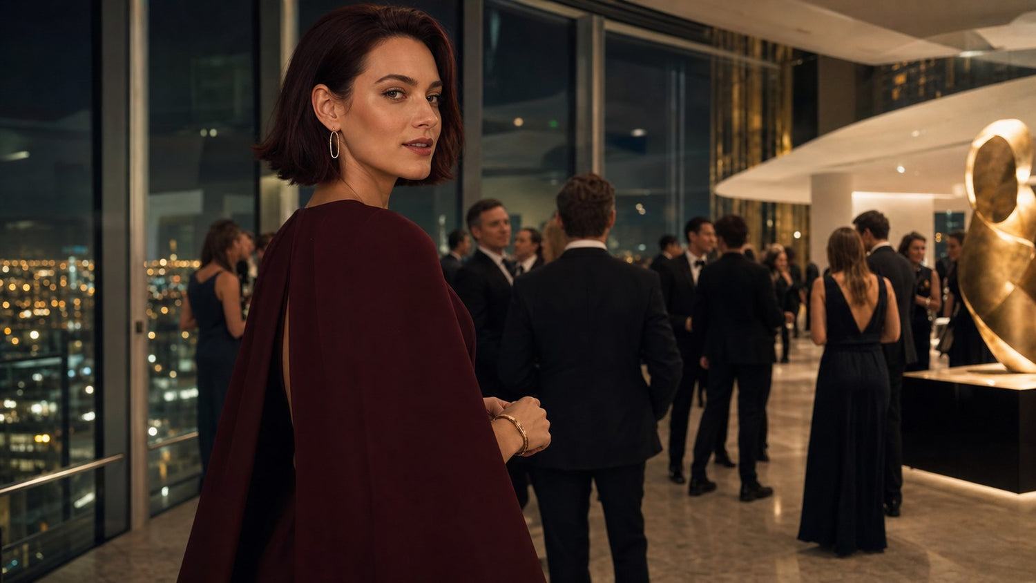 DOTALE at a contemporary evening event